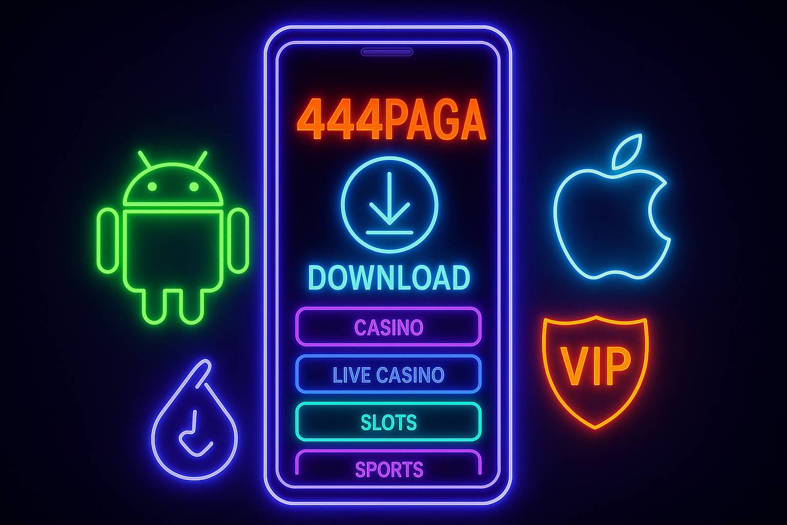 Baixar o 444PAGACassino App