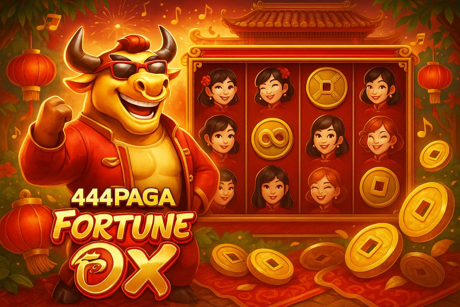 Fortune Ox no 444PAGA- Aposte Agora e Reivindique Seus Ganhos