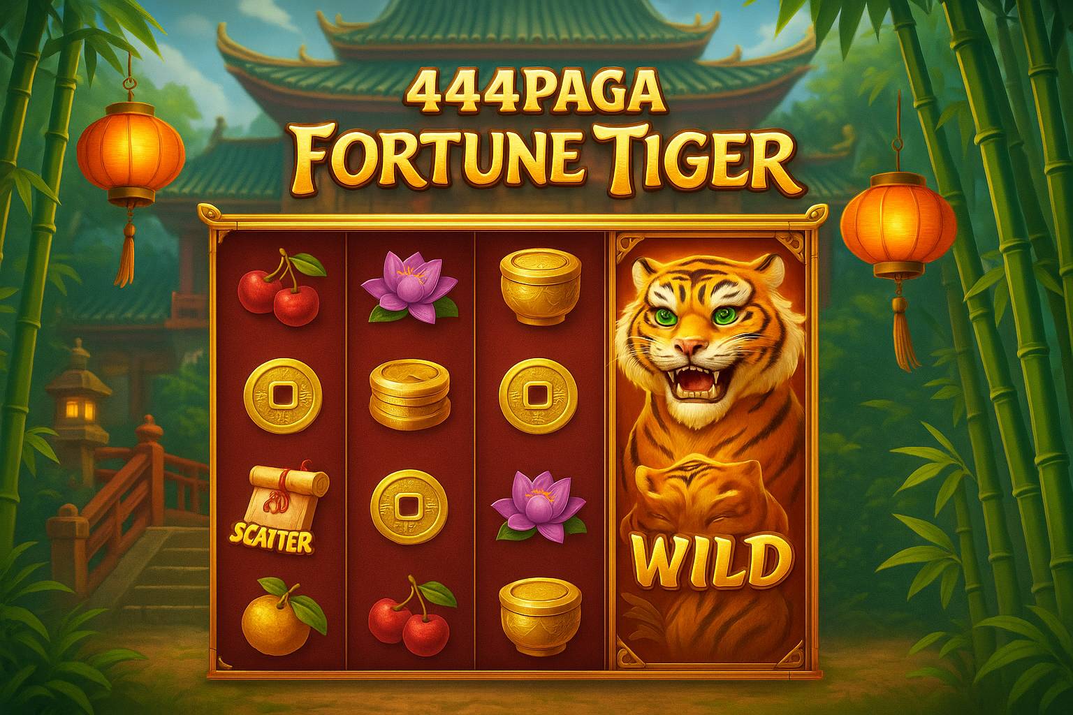 Fortune Tiger é um jogo imperdível no 444PAGA Casino