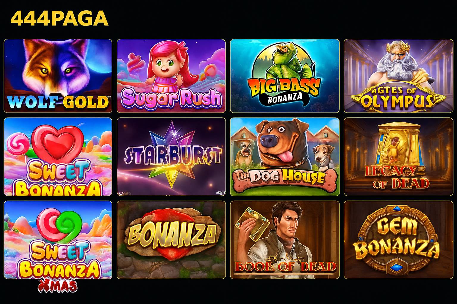 Jogos de Slot no Casino Online 444PAGA